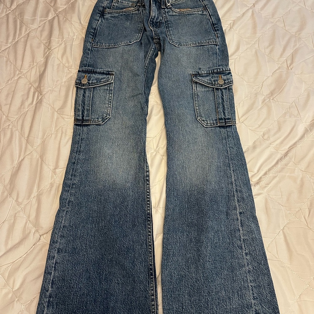 Aeropostale Women's Flare Jeans in Blue